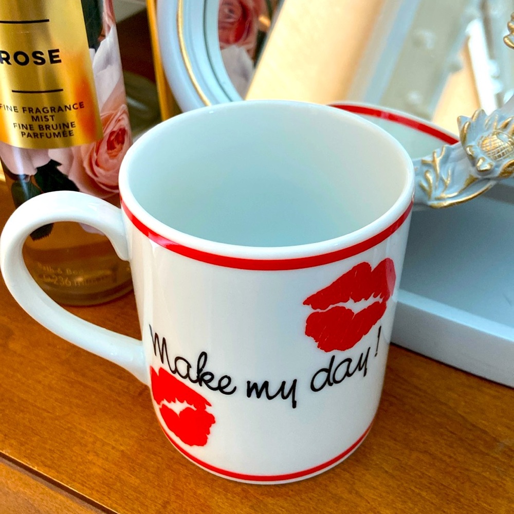 🆕 Make my day lip design coffee cup
